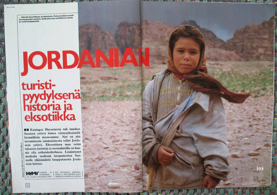Jordanian turistipyydyksenä historia ja eksotiikka